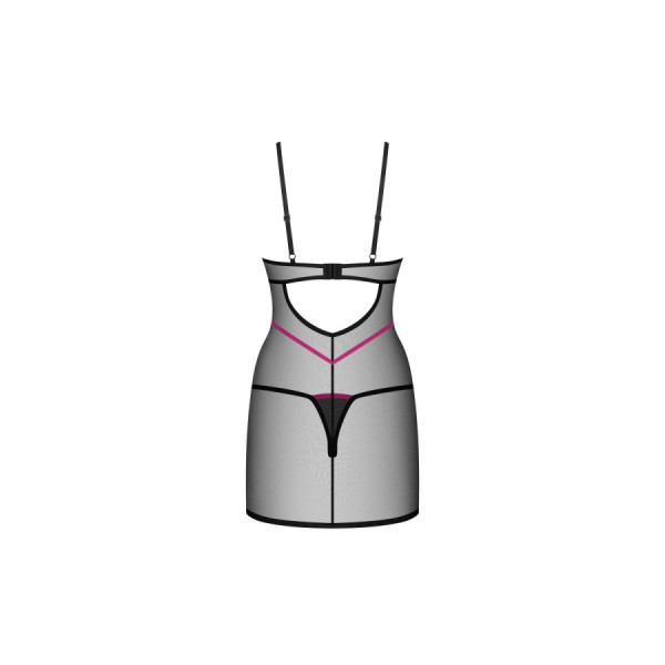 Novenes nuisette et string - Noir